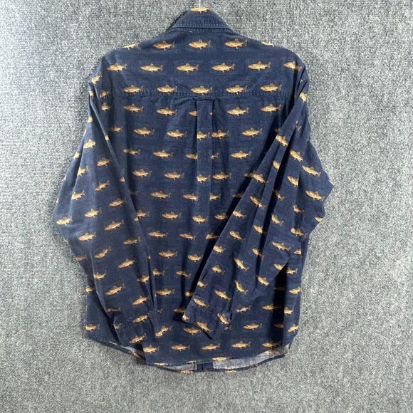 WOOLRICH EST 1830 The Original Outdoor Clothing Company Fish Button-Down Shirt L - Picture 16 of 16